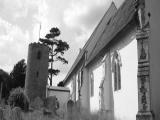 St Andrew Church burial ground, Bramfield